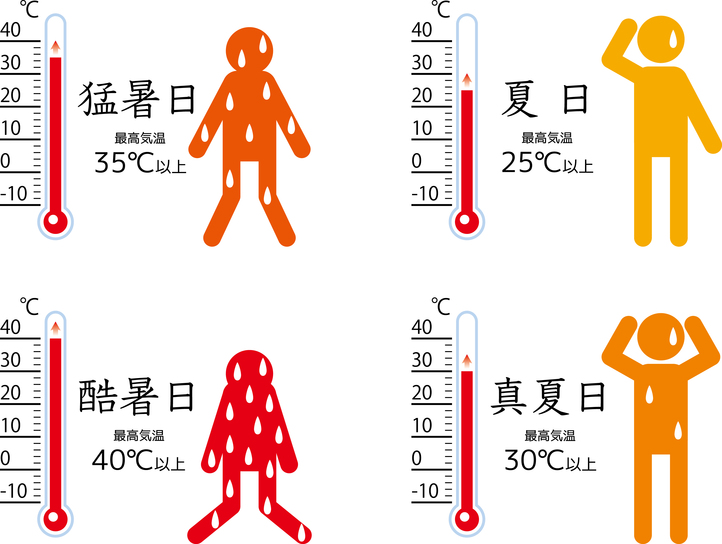 酷暑日が続きます🥵