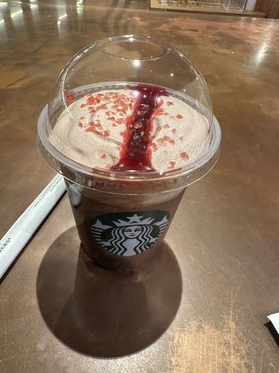 スタバの新作🍫