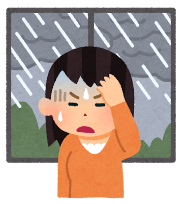 今日明日は天候に注意⚠️