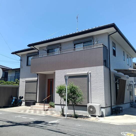 画像：外壁塗装工事（営業担当：山田）